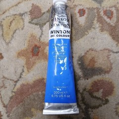 Winsor and Newton Winton Oil Colour 6.75 oz. Cobalt Blue Hue