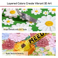 MEEDEN Soft Oil Pastels Set 72 Vibrant Colors Oil Pastels for Artists Beginne…