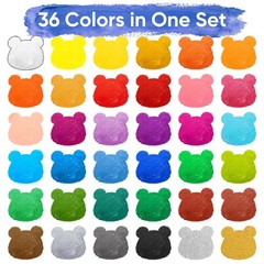 Finenolo 24 Colors Twist Crayons for Kids School