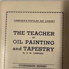 1945 Art Book How To Paint Oil Painting Instructions Colors Composition Methods