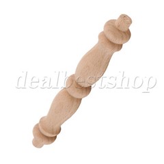 Wood Baluster Spindle Replacement 5.51″ x 0.79″ for Furniture Miniature