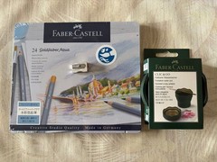 Faber-Castell Goldfaber Aqua Watercolor Pencils 24 Colors 114624