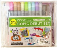 Copic Chao copic debut set from japan