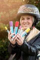 Car Paint Marker Pens Auto Writer Pink – Wide Tip – Windows, Glass, Tire, Metal