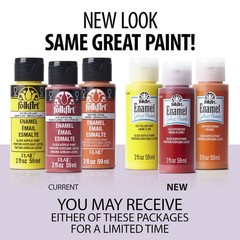 FolkArt Gloss Finish Acrylic Enamel Craft Set Designed for Beginners and