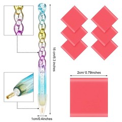 WILLBOND 50 Pieces Diamond 16 x 20 inches (40.64 x 50.8 cm), Transparent