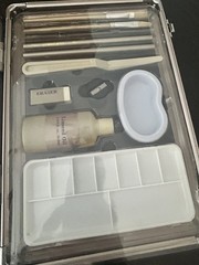 Loew Cornell Art Set Paint and Oil Pastels with Brushes and More! New in Case