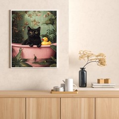 Black Cat Paint by Numbers Kit for Adults – Black Cat Paint by Number for Adu…