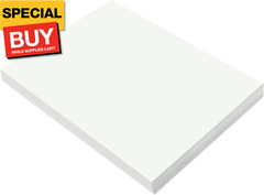 (Formerly ) Construction Paper, White, 9″ x 12″, 100 Sheets