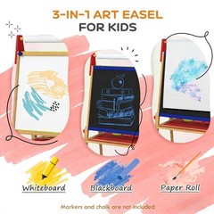 Kids Easel,3 in 1 Easel for Kids