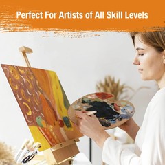 Canvas Boards for Painting 40 Pack, 8 inch x 10 inch Super Value Pack, Artist Ca
