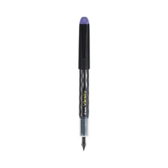 Pilot Varsity Fountain Pen, Medium 1 Mm, Purple Ink, Gray Pattern Wrap, 3 Pack