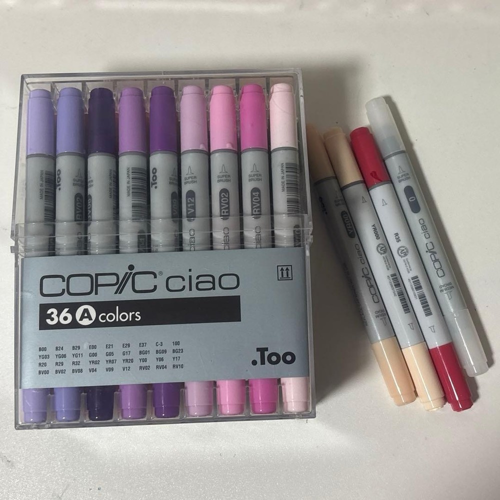 Copic ciao 36 colors A set + 4 colors 40 pieces set