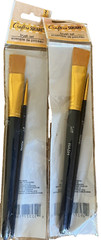 Craft Square Art Paintbrush Wash Brush 10/0 Round 3/4 Paint Crafting New Set 4