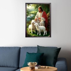 CEOVR Jesus Diamond Art Kits for Adults, 5D DIY Full Drill 12×16 inch,