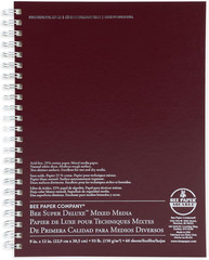 Bee Paper Super Deluxe Sketch Pad, 6-Inch L by 9-Inch H