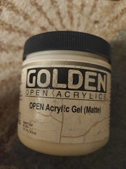 Golden Open AcrylIc Gel (Matte) 16oz