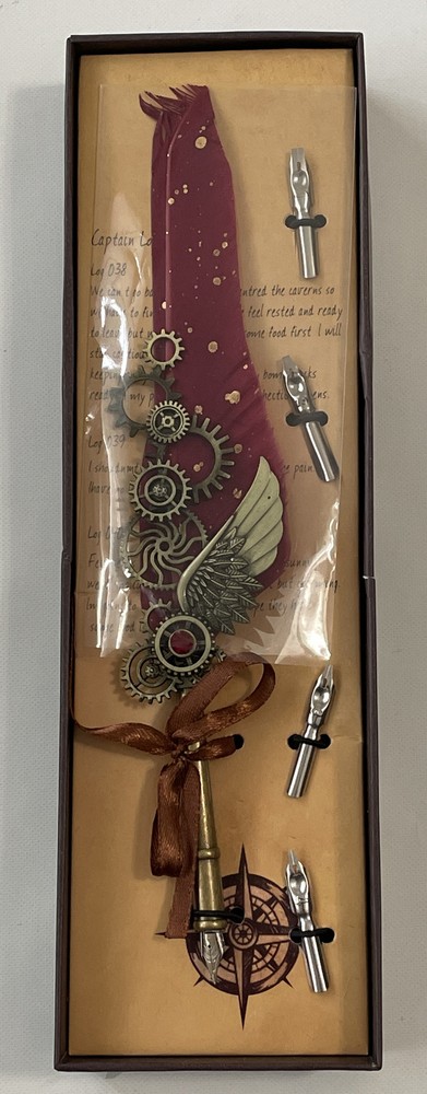 Dolin Yourpin, 1502 World Map Series, Damaged Box, Red Feather