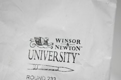 Winsor & Newton University Round 233 Synthetic Paint Brushes Size 4 Set Of 3