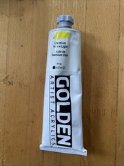 Golden Heavy Body Acrylic 5 oz Cadmium Yellow Light NEW 1120-3
