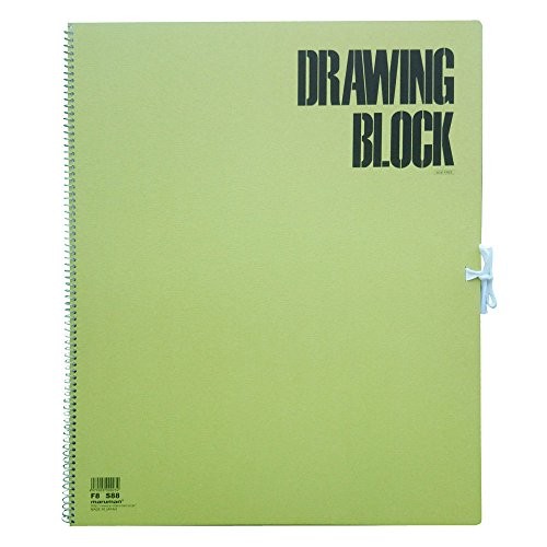 Maruman Drawing Block Sketchbook Olive Series F8 Thick Paper 20 Sheets S88