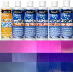 Duraclear Varnish, Gloss DS19-9, 8 Fl Oz Bottle