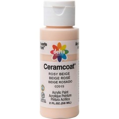 Delta Creative Ceramcoat Acrylic Paint in 2 Fl Oz (Pack of 1), Fleshtone