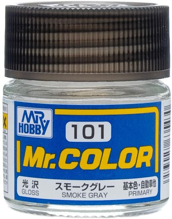 Mr. Hobby C101 Mr. Color Gloss Smoke Gray Lacquer Paint 10ml – US Fast Ship