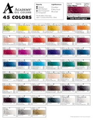 Academy Pale Pink Oil Paint T071 37ml 1.25 Ounce Professional Art Supplies