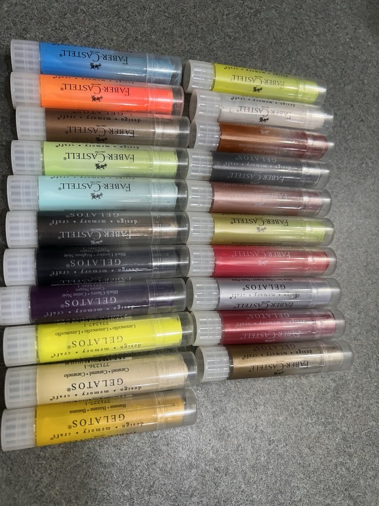 faber castell Art Journaling Sticks/Crafting/Painting, 21 Sticks, Unused