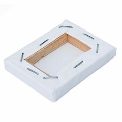 20pcs White Mini Artist Stretched Canvas Art Board Acrylic Oil Painting 2″x2.8″