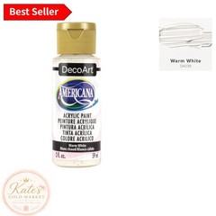Warm White Acrylic Paint – Non-Toxic 2oz Bottle for Creative Projects