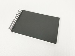 Sketchbook 9×6 Inch Wire Bound Handmade 56 Sheets Off White Paper