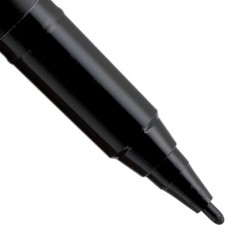 10pcs Uni PROCKEY Water-Based Twin-Tip Marker Black Fine & Extra Fine Japan Made