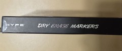 Window Hype Dry Erase Markers for Cars Glass Washable,5 Colors Liquid