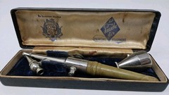 Vintage 1940s Paasche Airbrush w/ Original Case Bakelite 40s Untested Air Brush