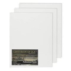 Centurion Deluxe Professional Oil Primed Linen Canvas Panels – 11×14-3 Pack o…