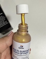 Liquid Gold Leaf Paint High Gloss Multi Surface Rich Gold Paint