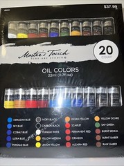 Master’s Touch Fine Art Studios Oil Colour 22ml (0.7fl Oz) New Oil Paint Set