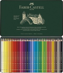Faber-Castell Polychromos Colored Pencils – Tin of 36 Colors – 110036 Artist NEW