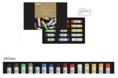Mungyo Gallery Artists’ Handmade Soft Pastels 15 Colors MPHM-15
