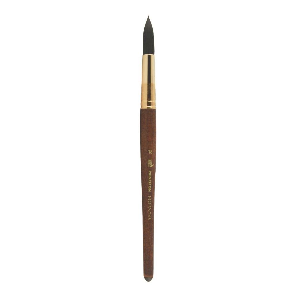 Neptune Paintbrush Size 18 Dark Wood