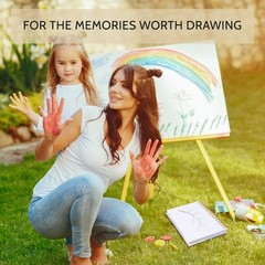 Yoment 5.5″ x 8.5″ Sketch Book, Small Sketchbook for Drawing, 100 Sheets(68 lb/1