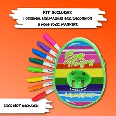 Eggmazing Egg Decorator Easter Kit – Arts Large, Spring Green