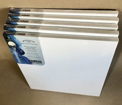Winsor & Newton Stretched Artist Canvas Board 16×16” Pack of 5 | 3/4” Thick NEW!