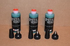 3 Green Metal Head 4mm Paint Markers 2Oz Crafts Metal Wood Marking Auto Salvage