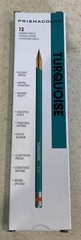 SANFORD 2271 PRISMACOLOR TURQUOISE 375-5H DRAWING PENCIL 1 DOZEN New