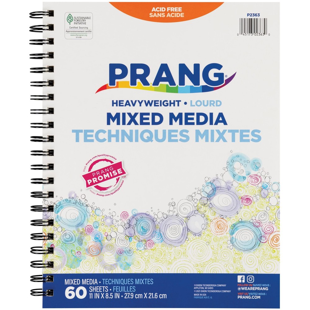 Prang (Formerly Art Street) Mixed Media 60 Count (Pack of 1), Multicolour