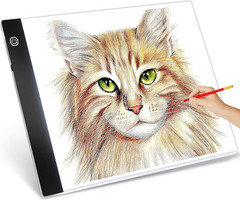 Guiseapue A4 Diamond Art Light Board, Ultra-Thin Light Pad for Painting, Light T