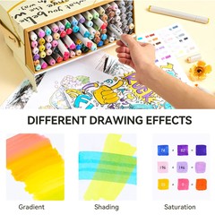 Arrtx OROS 90 Alcohol Markers Paint Markers Dual Tip